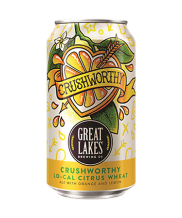 Great Lakes Brewing Co. Crushworthy Lo-Cal Citrus Wheat